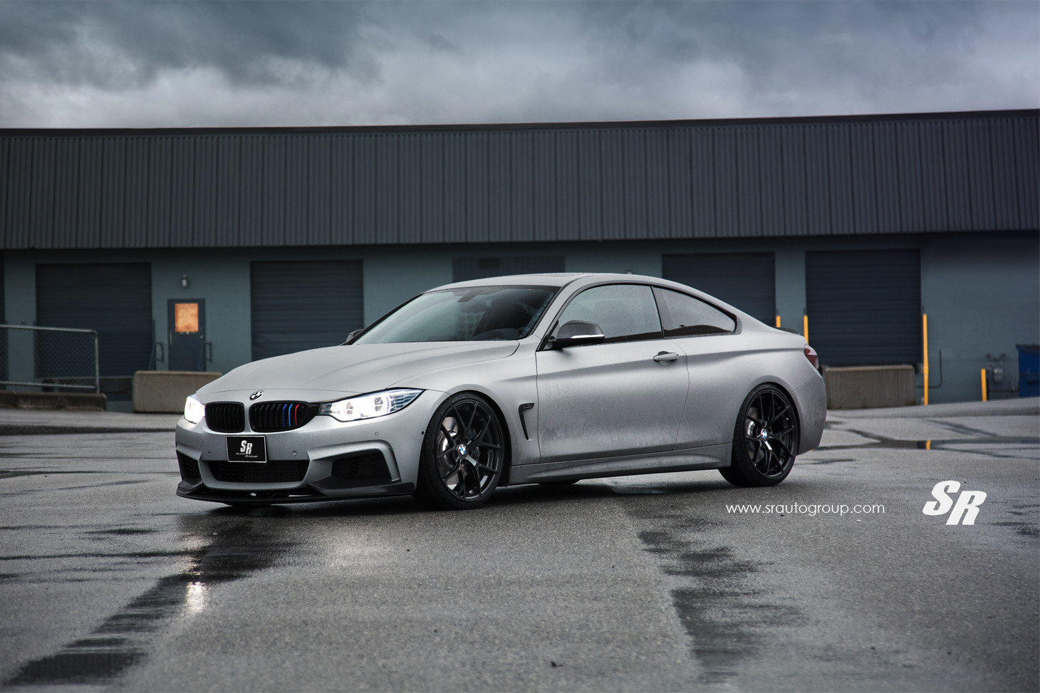 The Gear Shift: BMW M4 Lowered On PUR Wheels