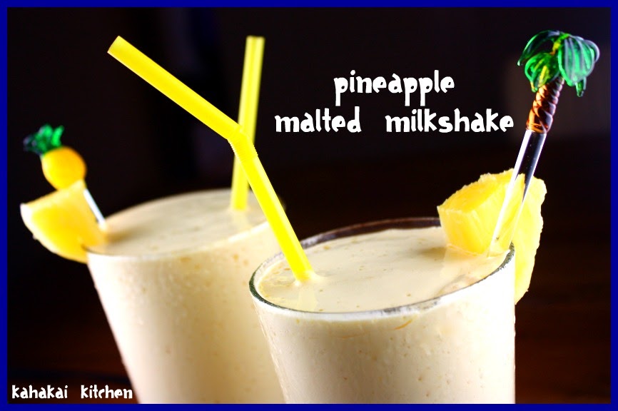 Kahakai Kitchen Pineapple Malted Milkshake & a Cookbook Review for the