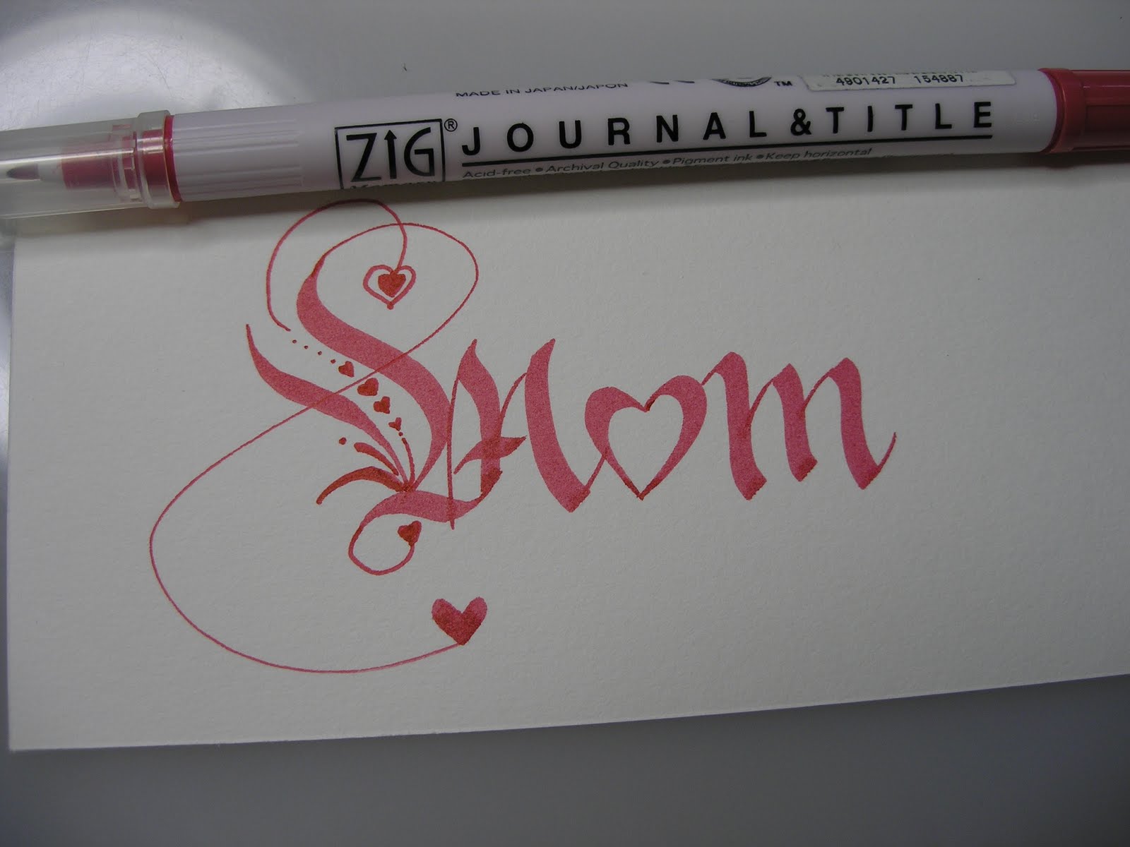 A Place To Flourish for Calligraphers Flourish Friday