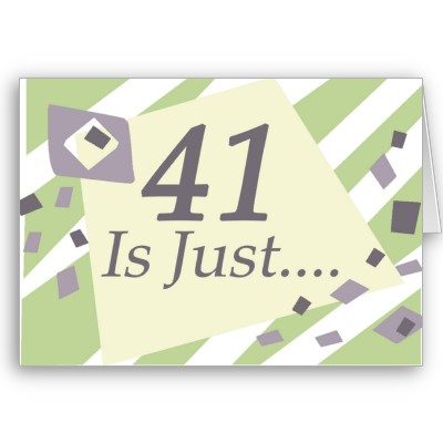 birthday 41