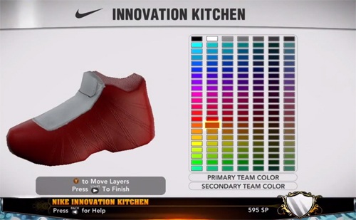 NBA 2K13 - Nike Create your own MyPlayer shoes