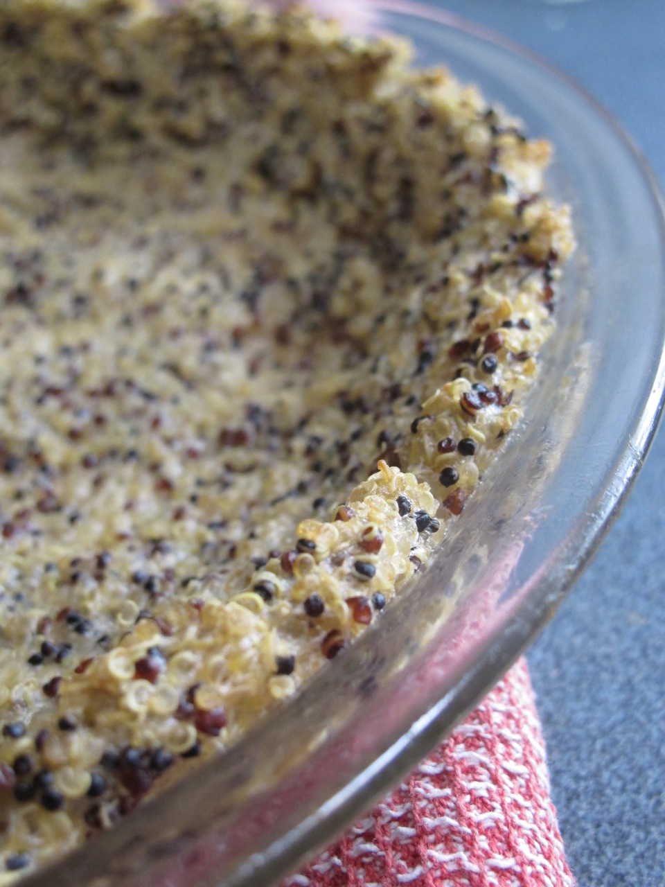 muppys Quinoa Crusted Open Vegetable Pie