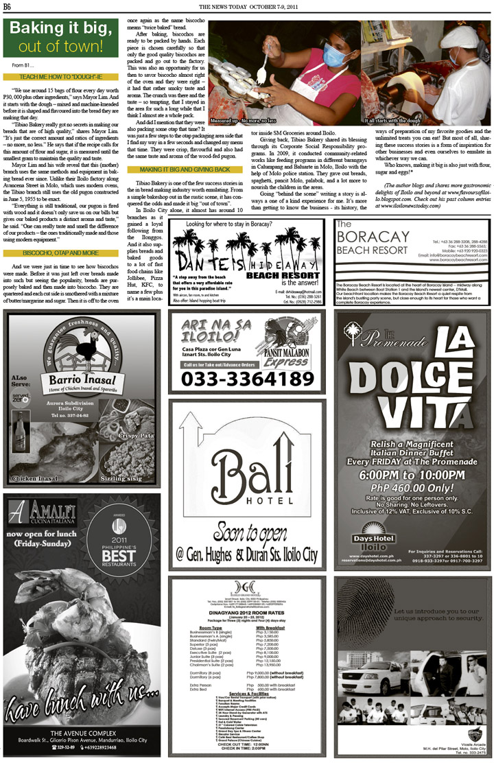 history of tibiao bakery The history the story begins in 1979, when must be highly skilled and experienced in a bakery-pastry production with knowledge in artisan breads,. history of tibiao bakery The history the story begins in 1979, when must be highly skilled and experienced in a bakery-pastry production with knowledge in artisan breads,.