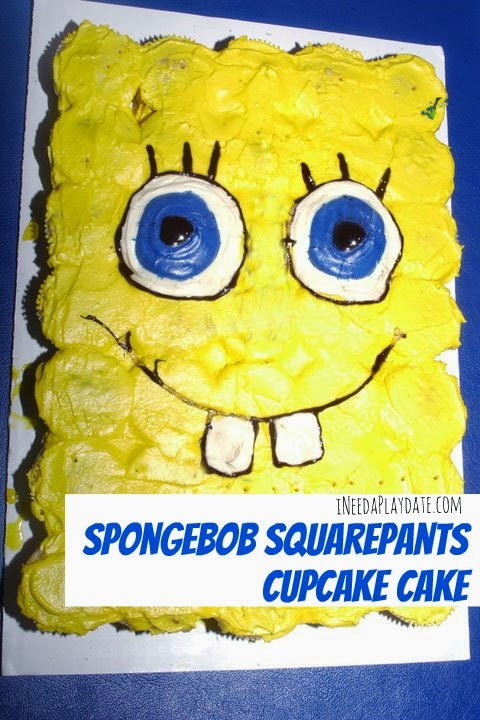 Spongebob Cupacake Cake