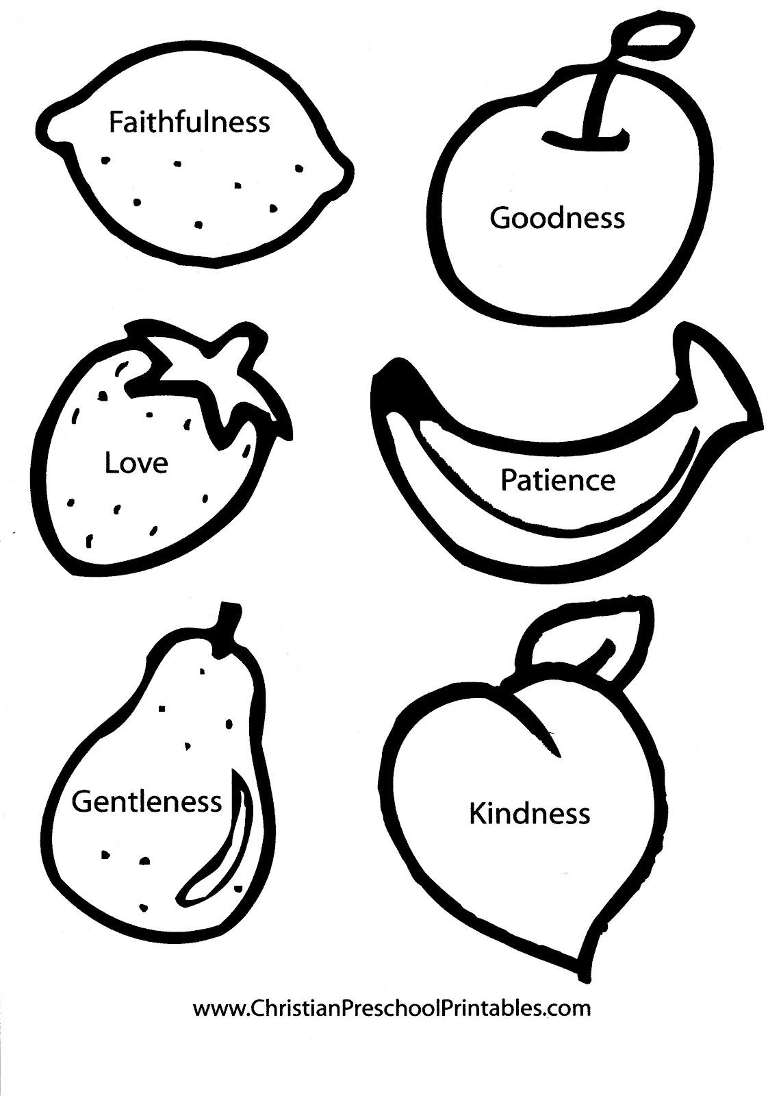 PRASEKOLAH SK PULAPAH: Fruits of the Spirit Basket