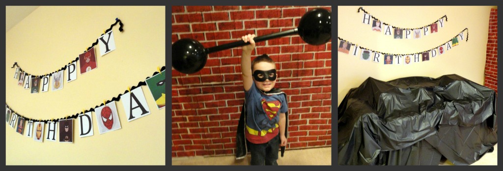 Super Hero Squad Party Decor A Little Tipsy