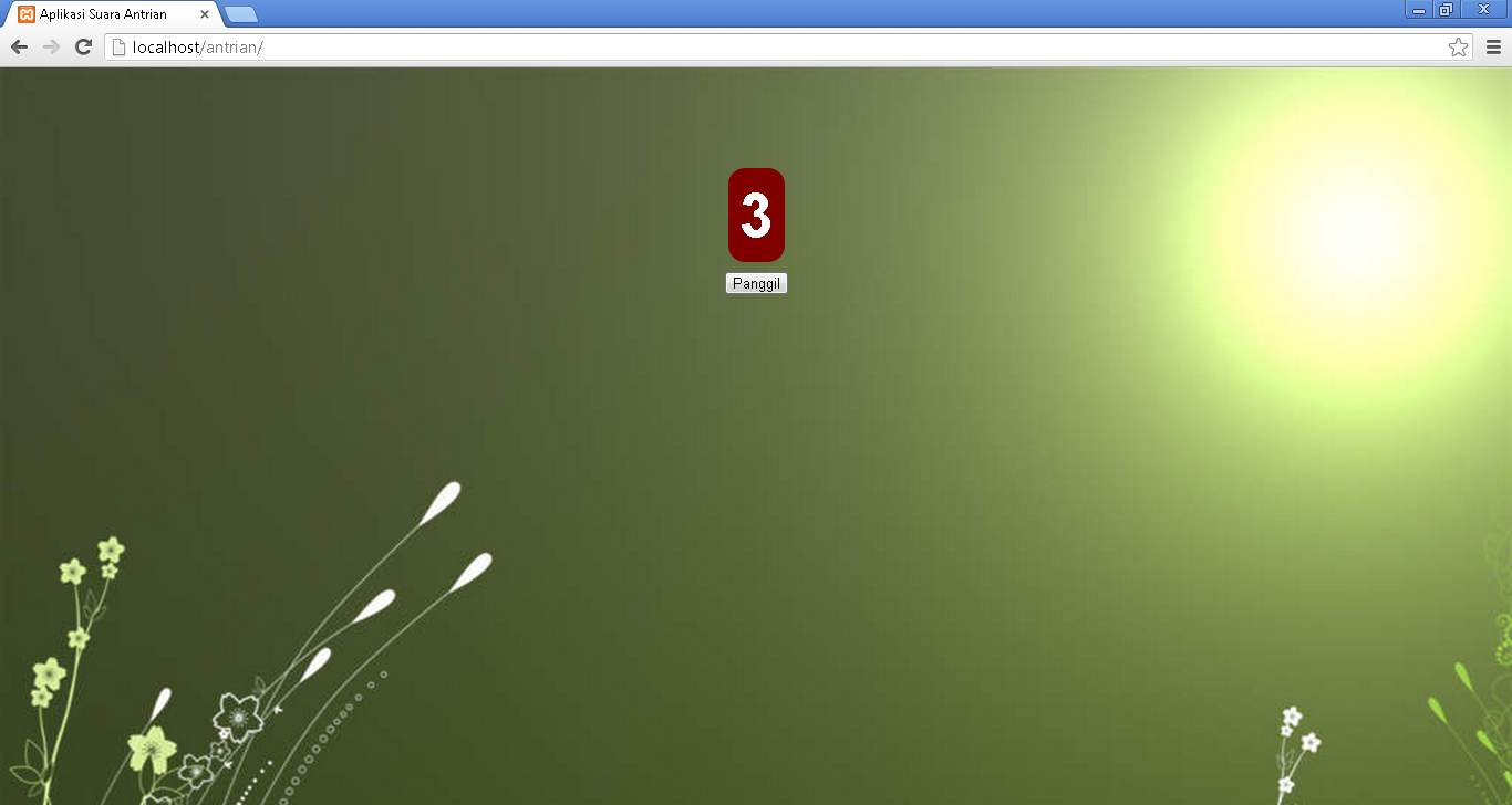 Aplikasi Antrian Berbasis Web Aplikasi Antrian Berbasis Web
