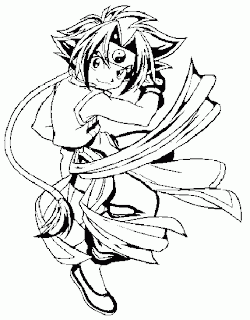 coloriage beyblade : dessin a colorier beyblade gratuit