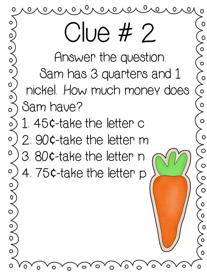 Super Second Grade Smarties: I Have Who Has With A Twist and an Easter