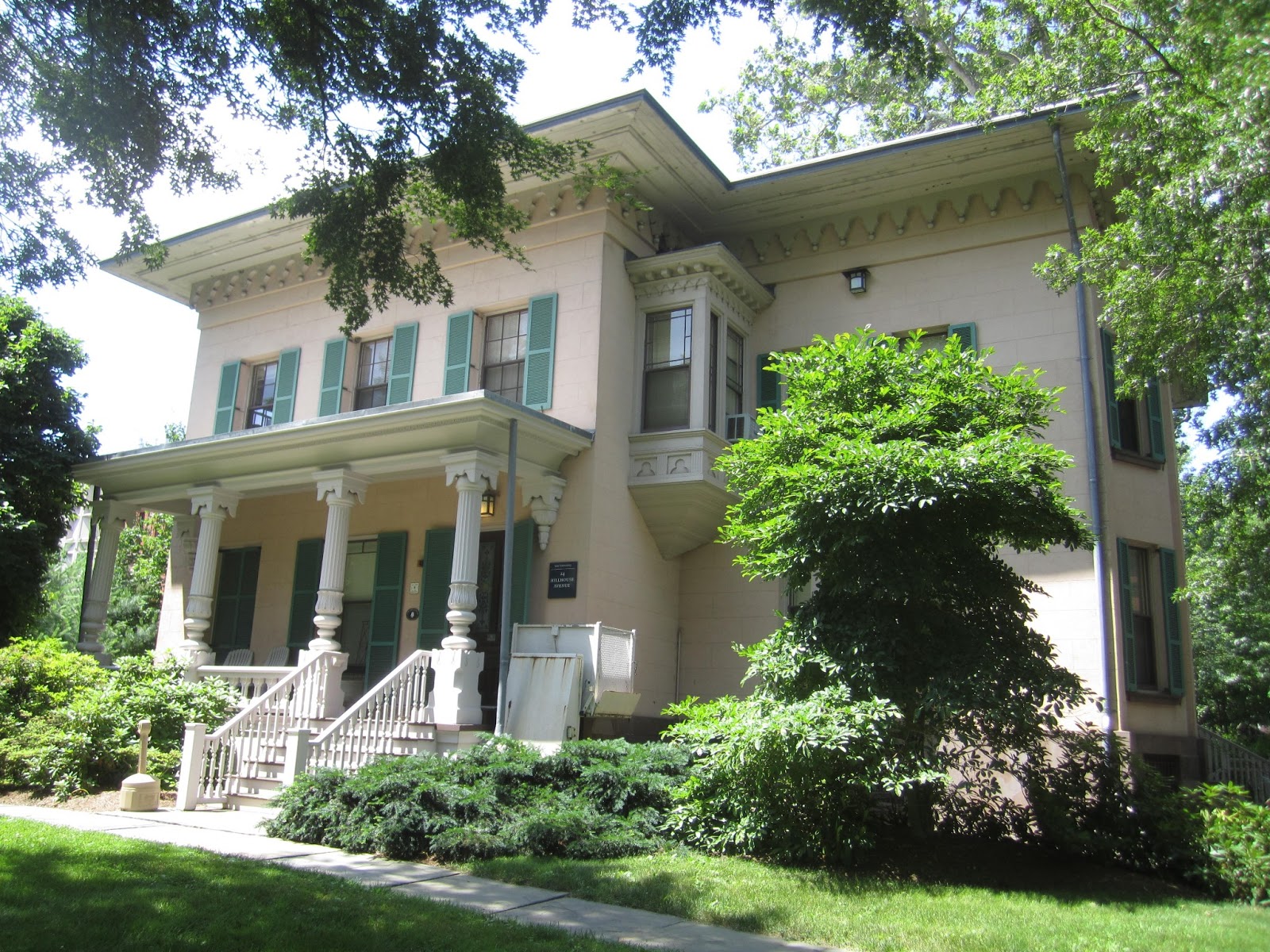 The Picturesque Style Italianate Architecture The James Dwight Dana