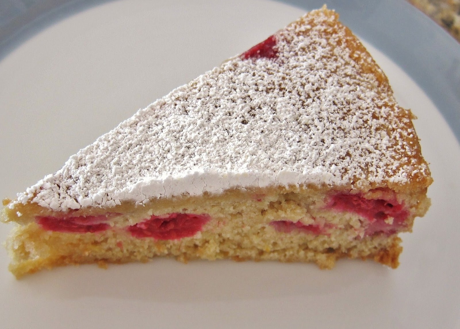 The Vegan Chronicle Fresh Corn Cake with Raspberries