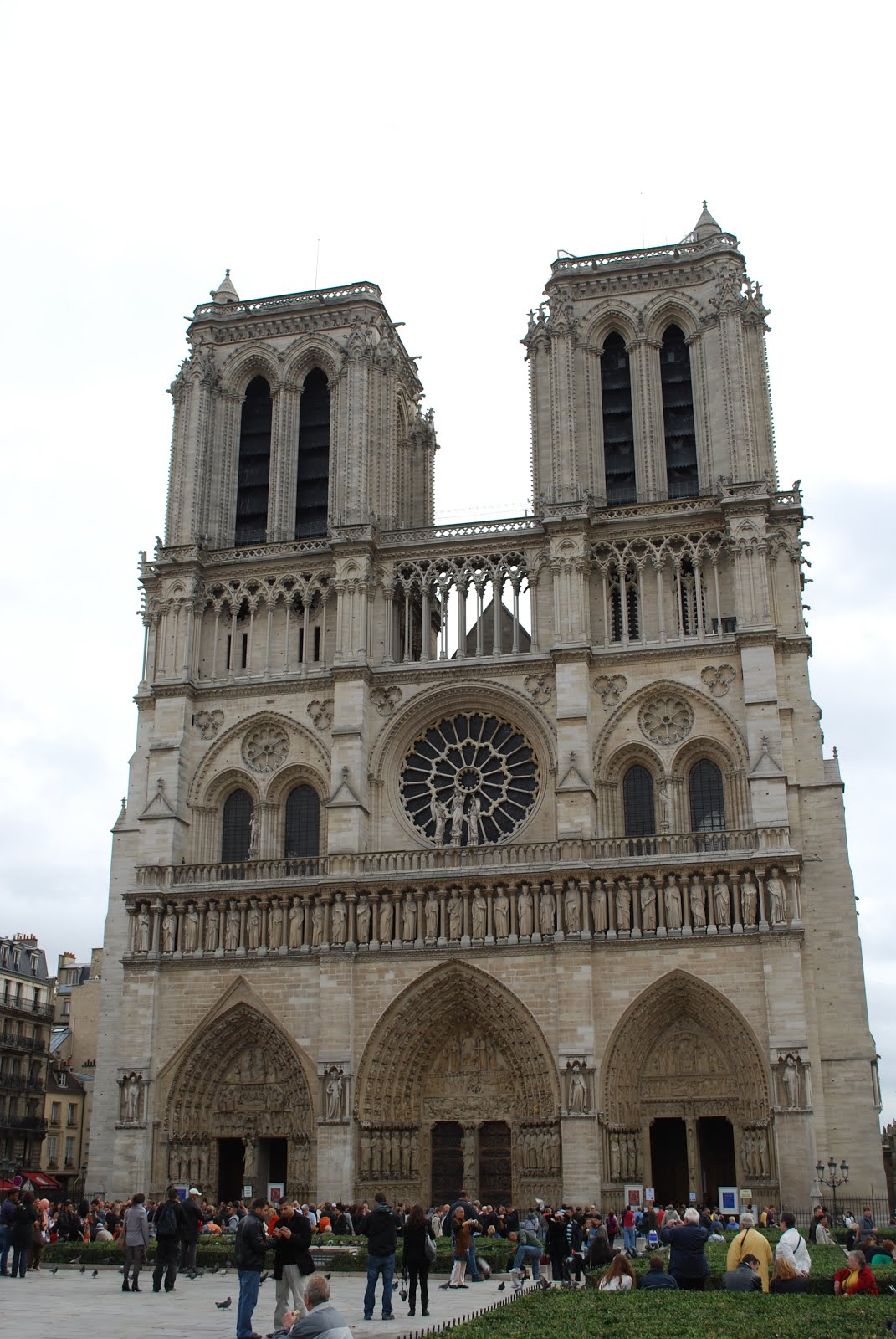 Fire damages Notre Dame in Paris