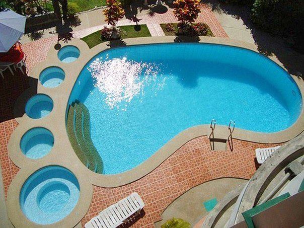 IDEAS and DECOR: Creative Swimming Pool Shapes