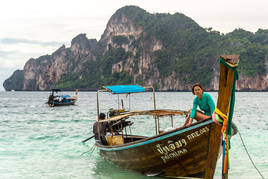 Around the island of Phi Phi