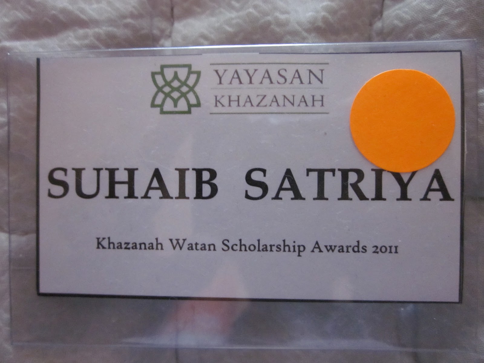 Scholarship khazanah watan Permohonan Biasiswa