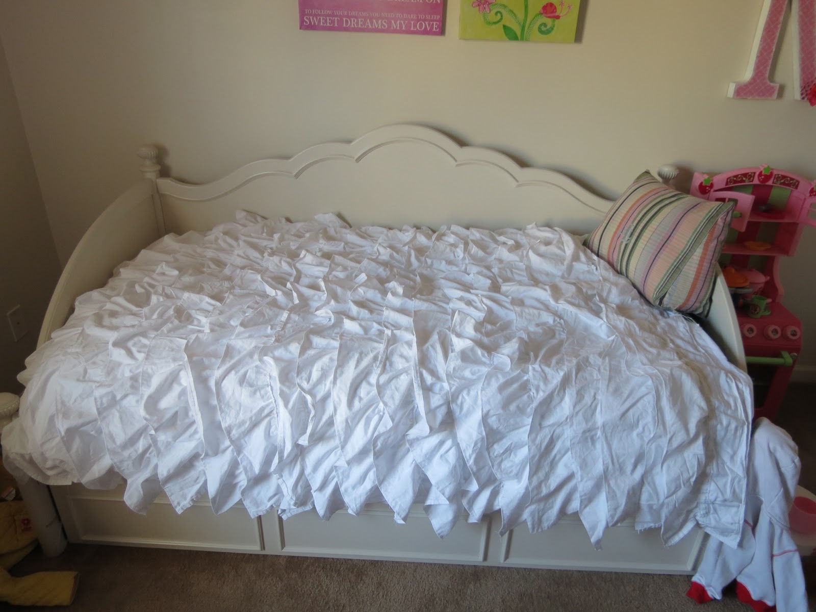 Diy Urban Outfitters Inspired Waterfall Ruffle Duvet Cover Diy