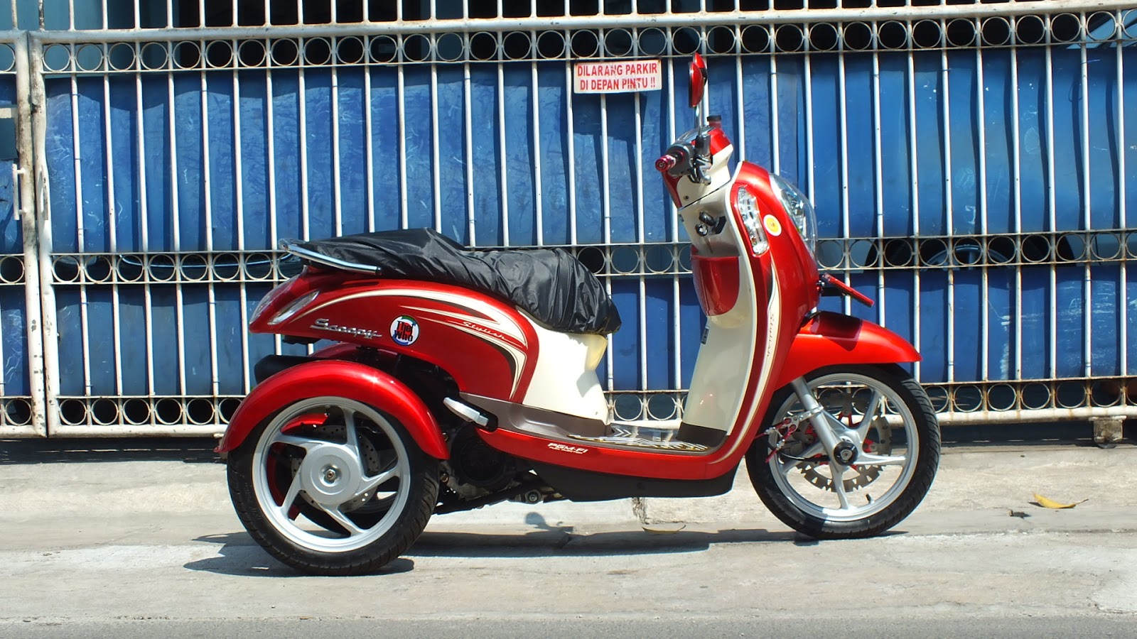 Oracle Modification Concept HONDA SCOOPY Roda 3 MIDDLE CLASS