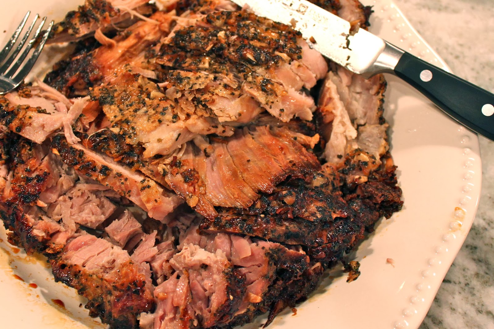 Explore Love Eat Slow Cooker Honey Parmesan Pork Roast