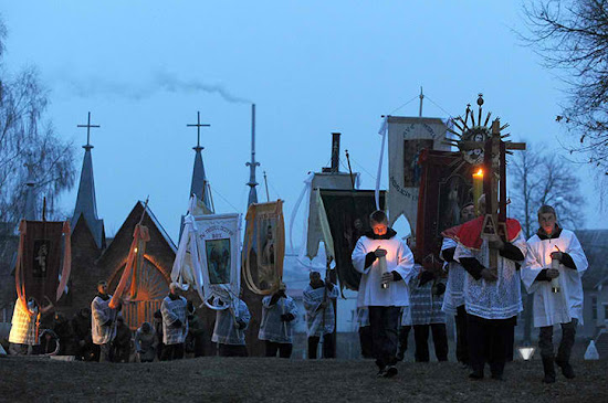 Easter Procession in Byelorussia