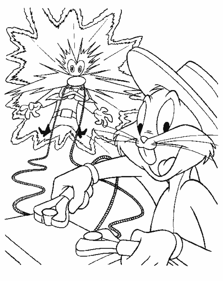 cartoons coloring pages bugs bunny coloring pages