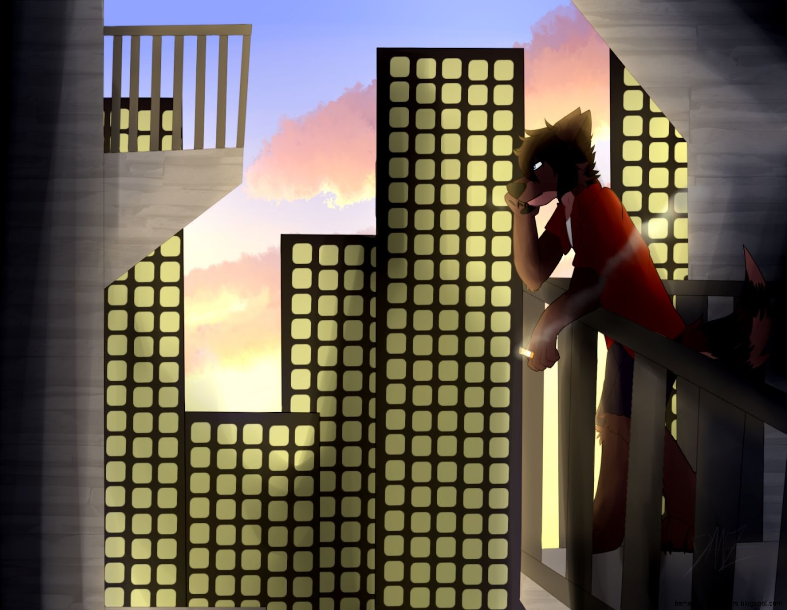 Sunrise City by 0xy Danz on DeviantArt Sunrise City by 0xy Danz on DeviantArt