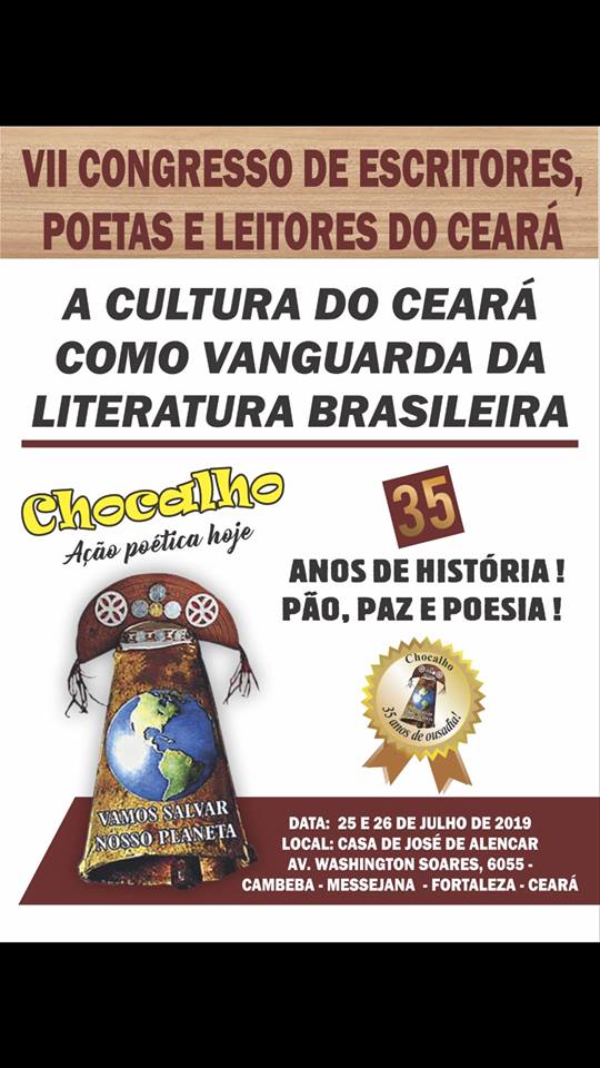 VII CONGRESSO DE ESCRITORES, POETAS E LEITORES DO CEARÁ