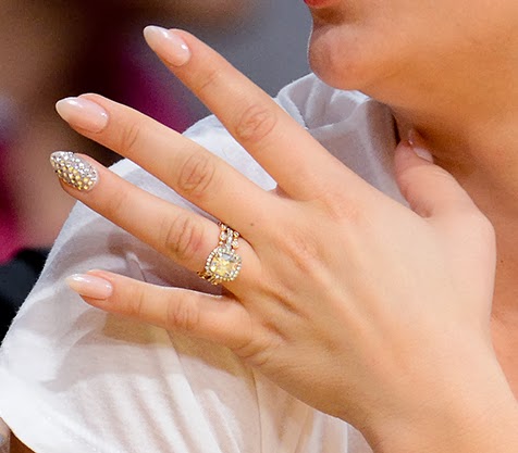 but the bling from her rings and her jeweled 35 rhinestone manicure on her ring finger were surpassed by the one of a kind wedding cake - One Of A Kind Wedding Rings but the bling from her rings and her jeweled 35 rhinestone manicure on her ring finger were surpassed by the one of a kind wedding cake - One Of A Kind Wedding Rings