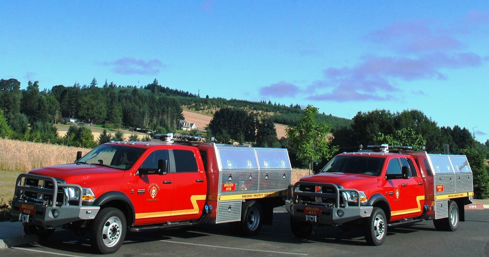Forest Grove and Cornelius Fire Departments August 2012
