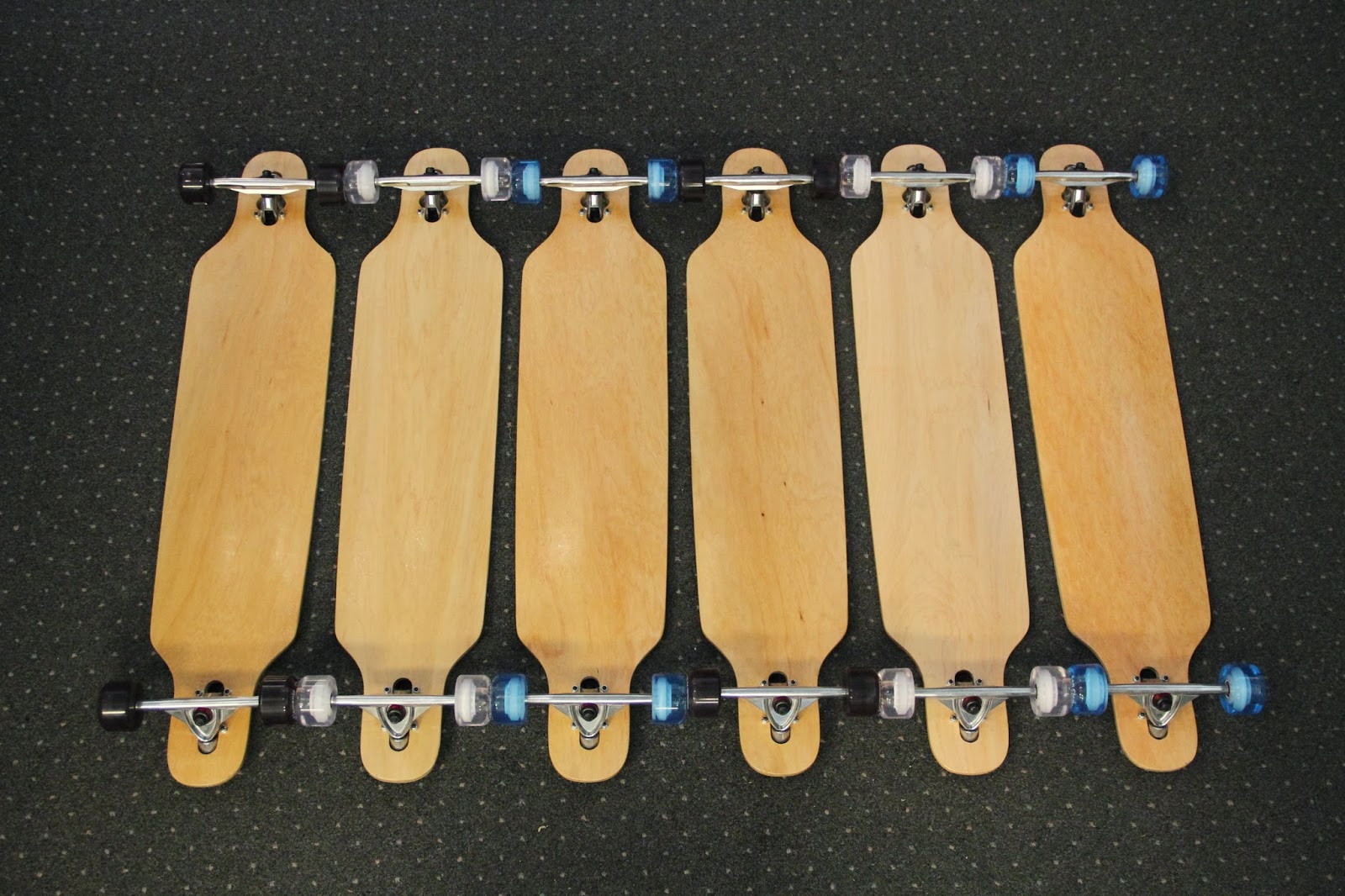 ALJEK Blank Drop Through Longboards 45