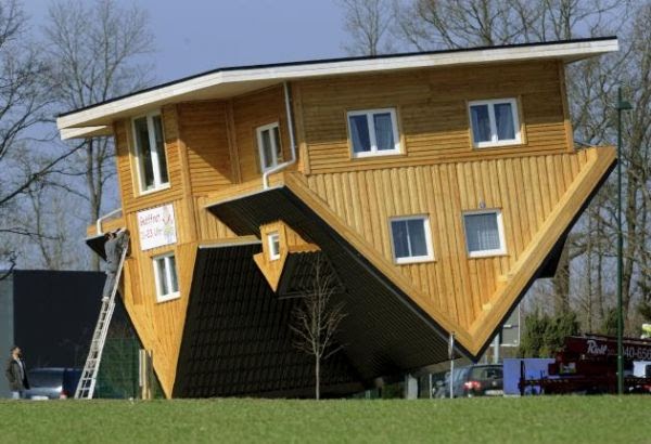 Phoebettmh Travel Germany Upside Down House Called Verrueckte