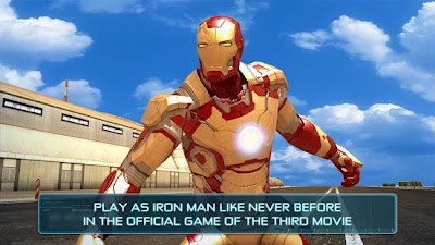 Iron Man 3 - The Official Game v1.4.0r APK + DATA Unlimited Stones And Reactors