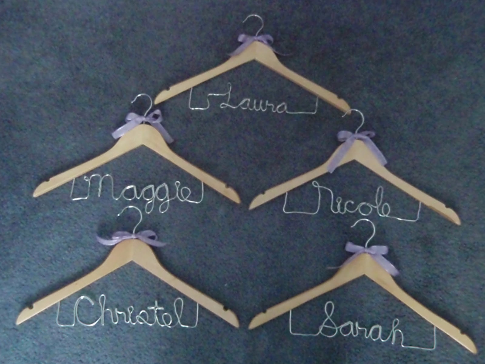 Our Day In The Making Diy Personalized Hangers