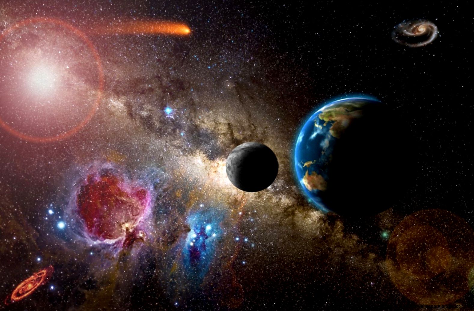 Earth Galaxy Space wallpaper – wallpaper free download Earth Galaxy Space wallpaper – wallpaper free download