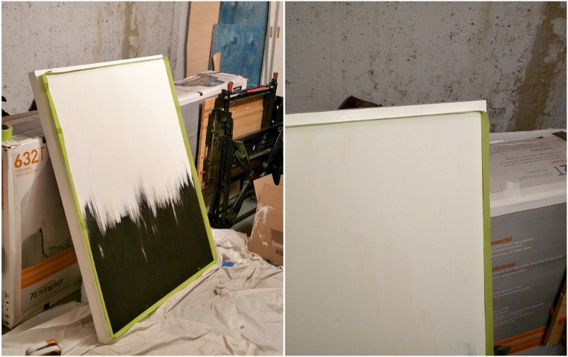 DIY Picture Frame + How to "Fix" a Warped Canvas Dans le Lakehouse