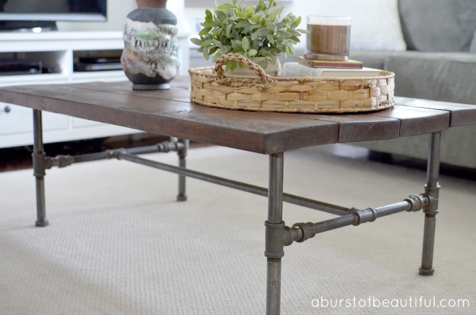 Modern Diy Industrial Coffee Table for Modern Garage