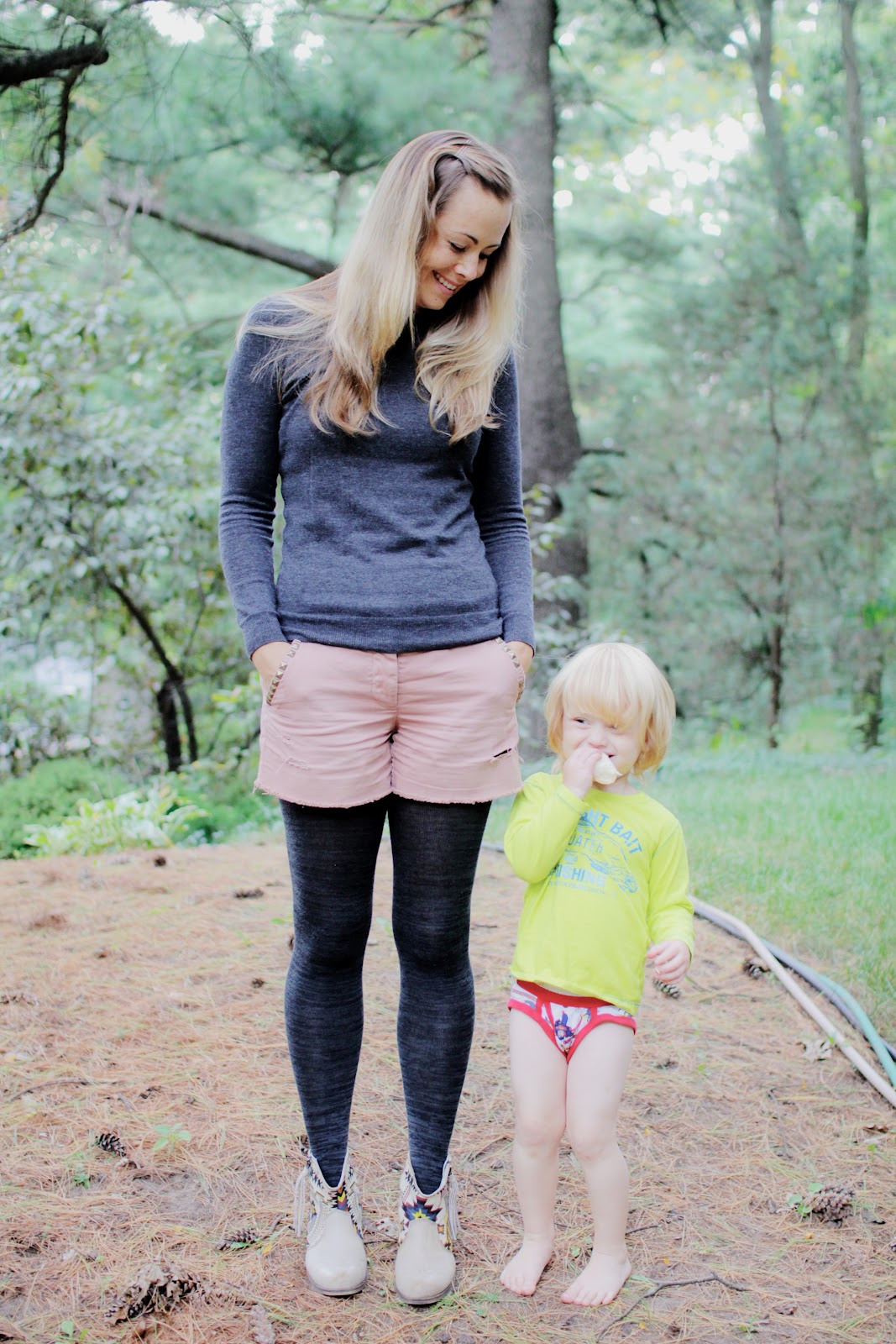 Lovelies in my Life : Mama Style {fall shorts}