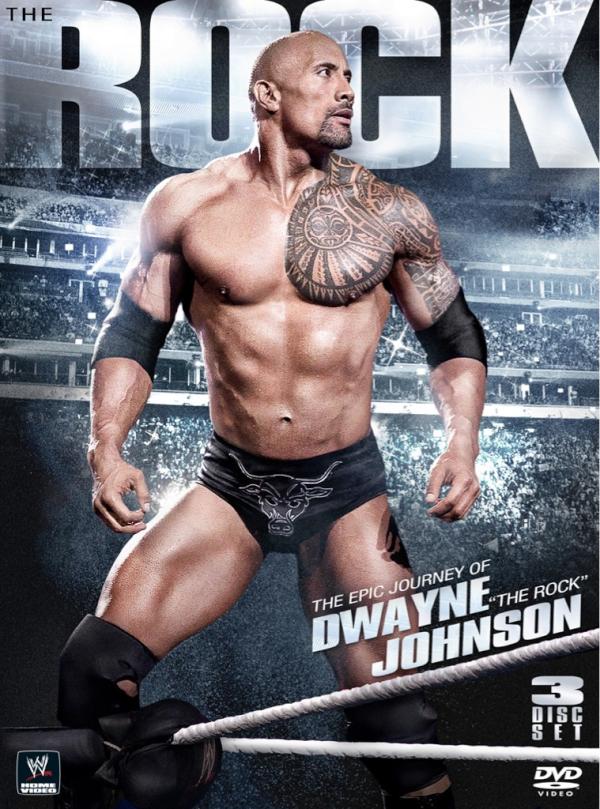 WWE The Epic Journey of Dwayne "The Rock" Johnson (2012) Capa+Rock