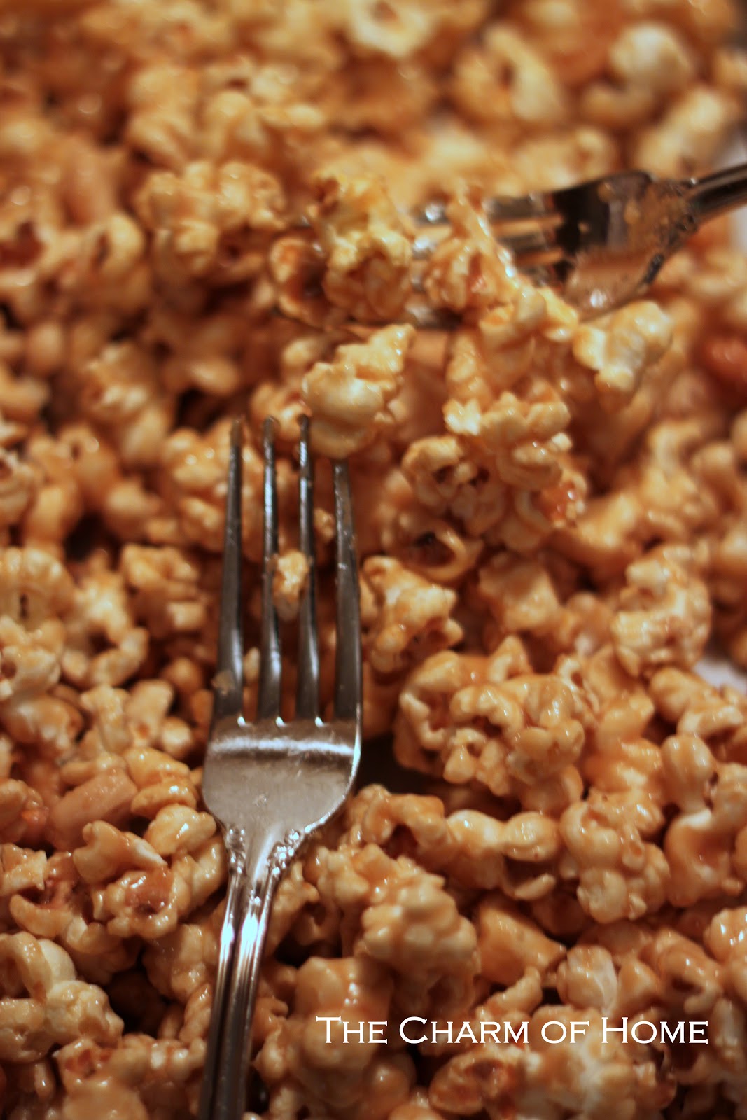 The Charm of Home The Best Ever Caramel Popcorn