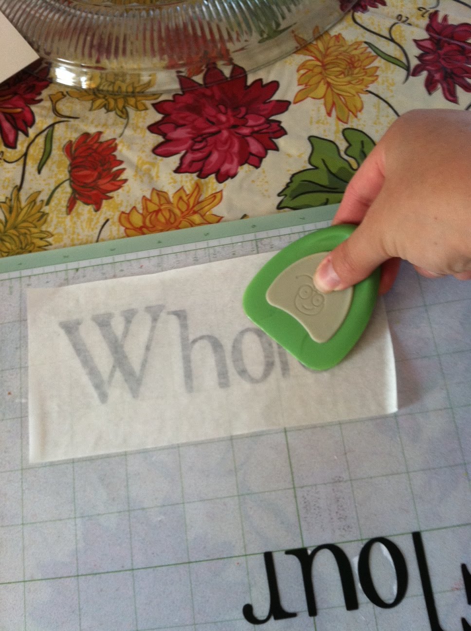 delightful creations How To apply Vinyl on Glass