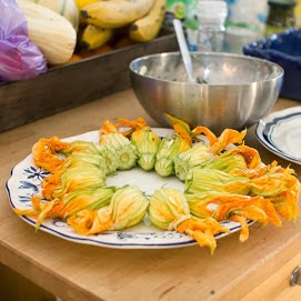 Koken met bloemen