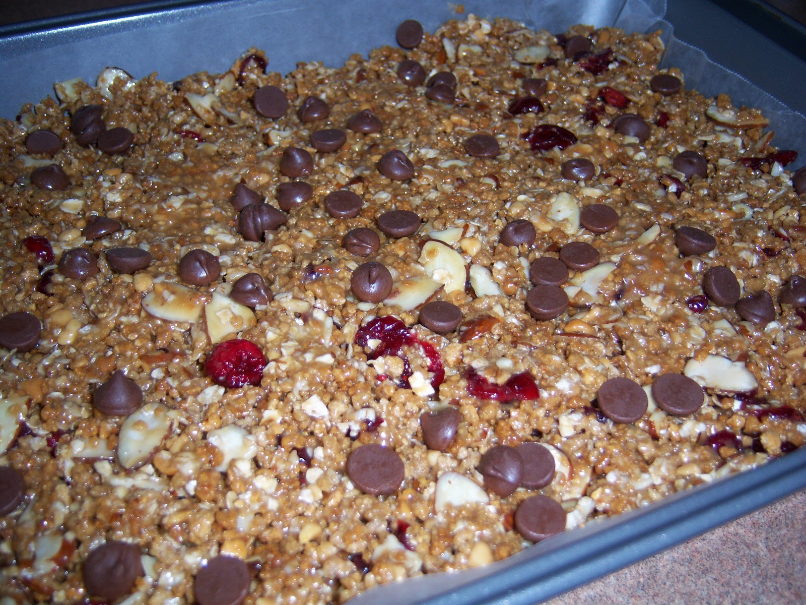 Wood Cook Book GrapeNut Granola Bars