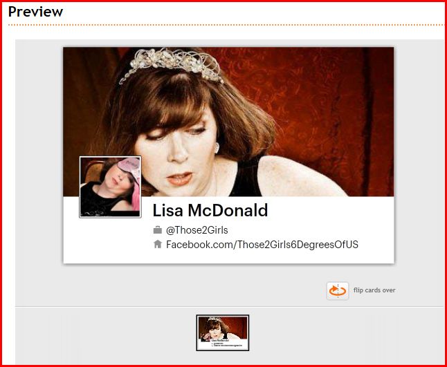 The Sunshine Is In Free Facebook Timeline Cards from MOO Cards Demo