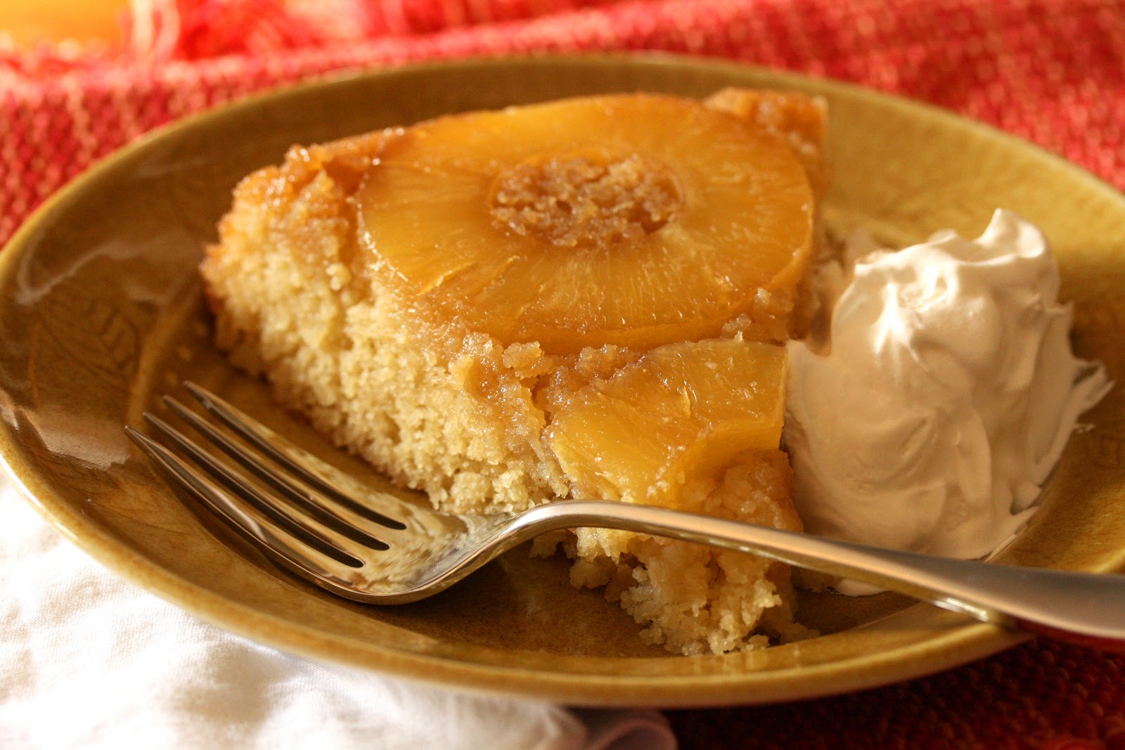 Pineapple Upside Down Cake Gluten Free Saving Room for Dessert