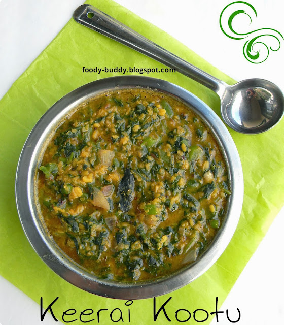 keerai kootu recipe