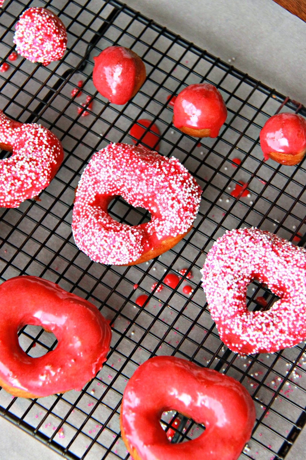 Larissa Another Day Strawberry Jello Glazed Donuts