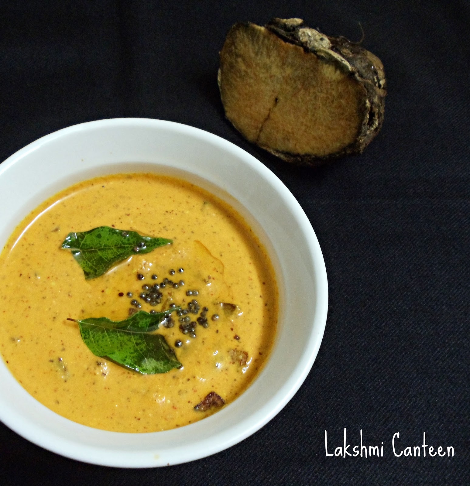 Lakshmi Canteen Surna Koota (Elephant Yam Curry)