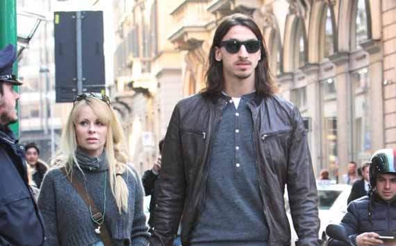 All Football Stars: Zlatan Ibrahimovic Wife Helena Seger 2012