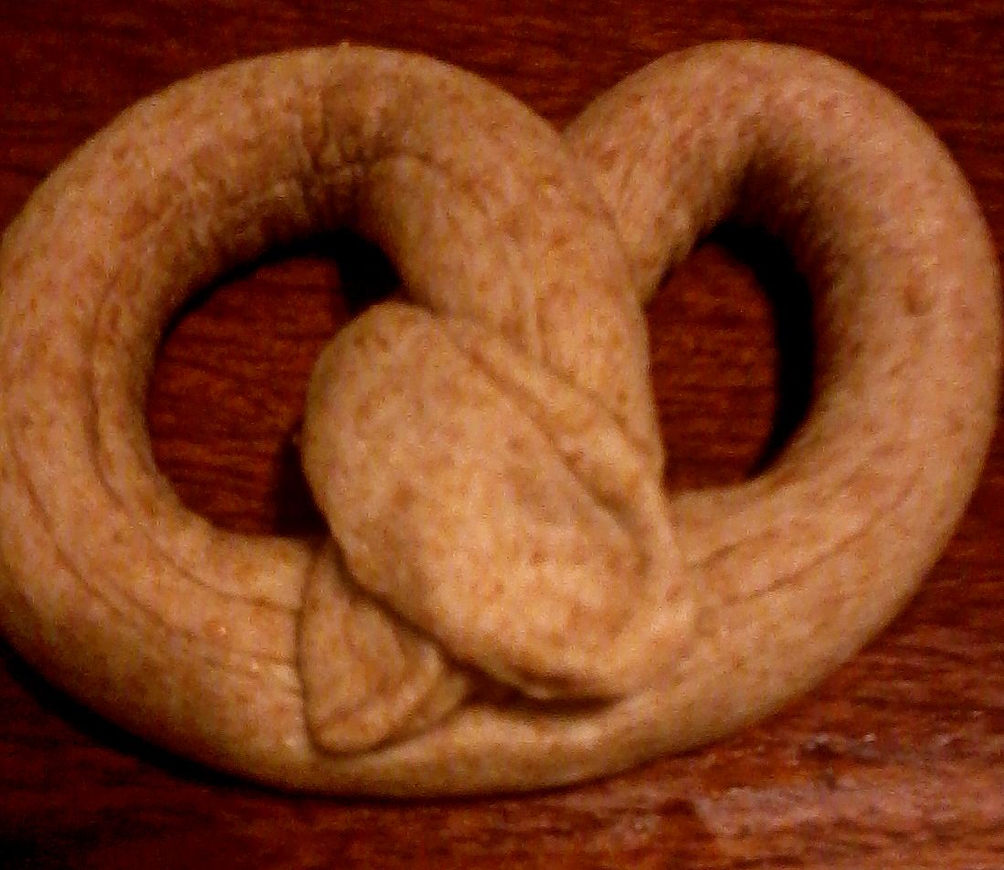 Mess'n Kitch'n Whole Wheat Hard Pretzels, Make Your Own! (vegetarian