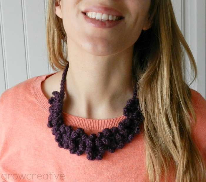 Versatile Crochet Flower Necklace Tutorial The Beading Gem's Journal