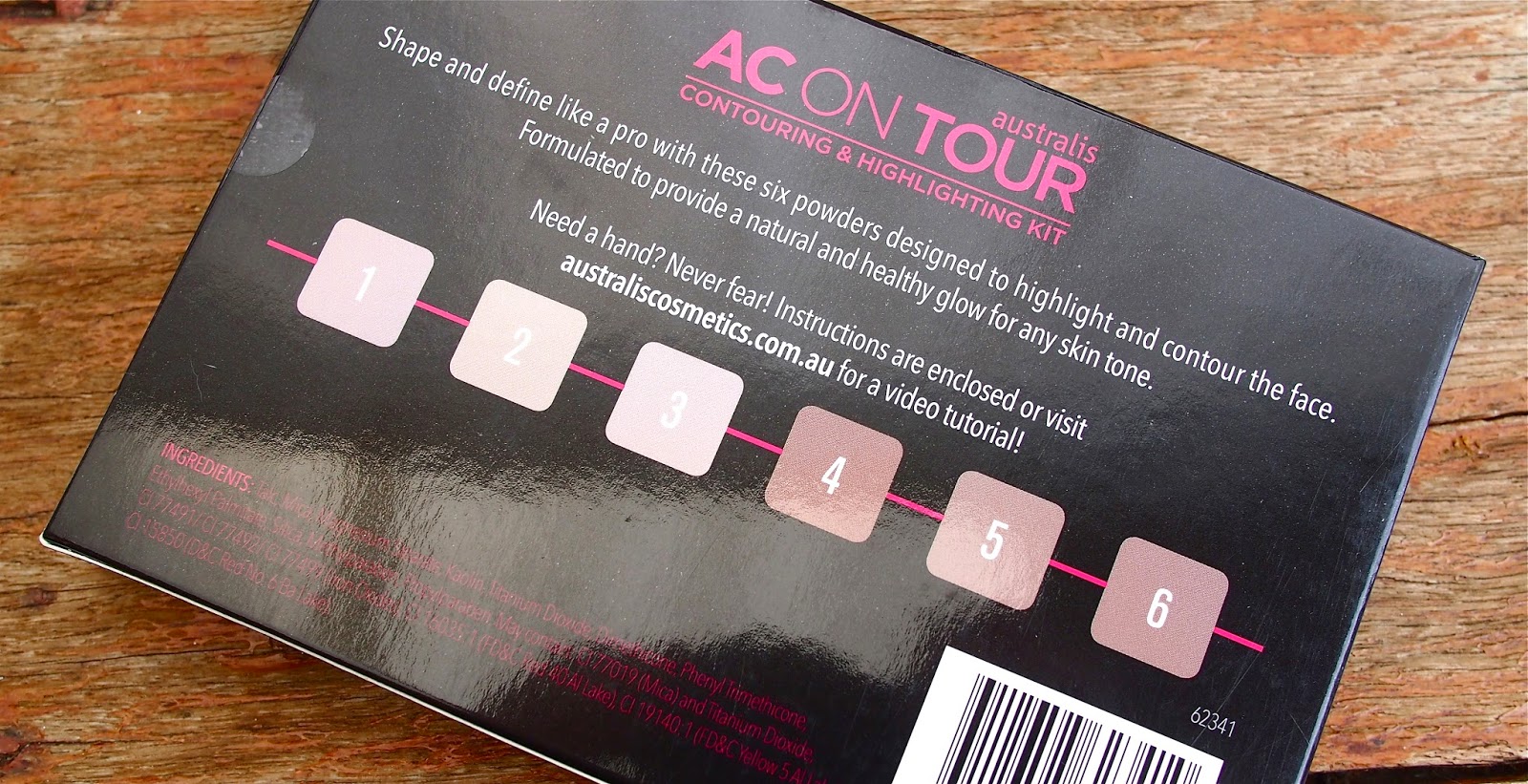 AUSTRALIS | AC On Tour Contouring + Highlighting Kit 